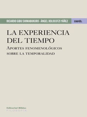 cover image of La experiencia del tiempo